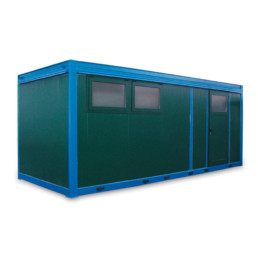 container ad uso ufficio da cantiere